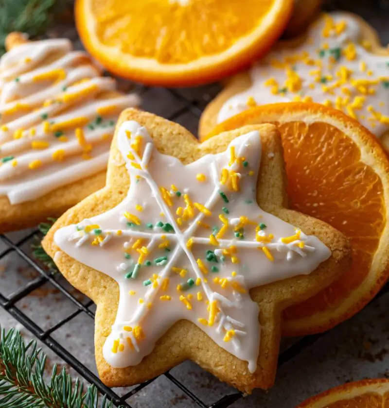 Orange Glazed Cookies Recipe