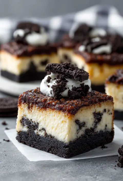Oreo Cheesecake Bars Recipe