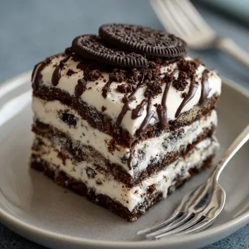 Oreo Icebox Cake Recipe