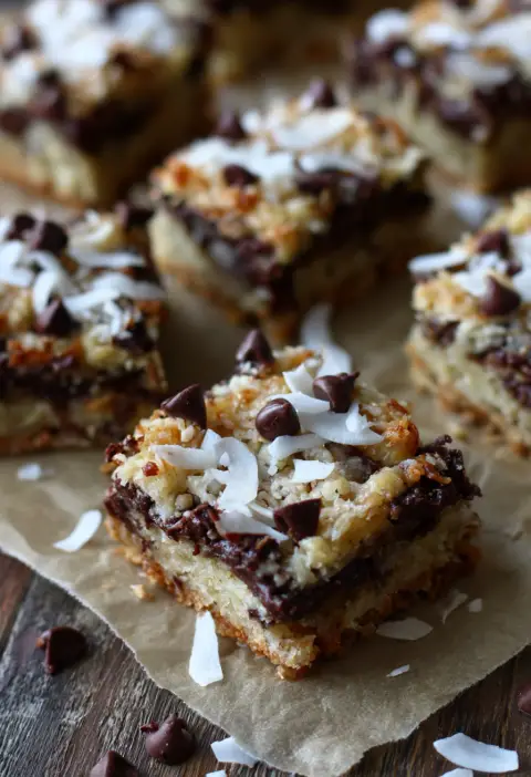 Paleo Magic Cookie Bars Recipe