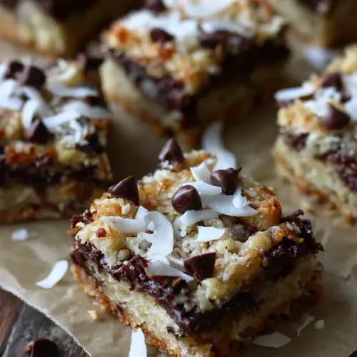 Paleo Magic Cookie Bars Recipe