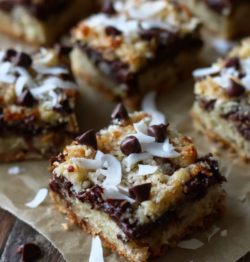 Paleo Magic Cookie Bars Recipe