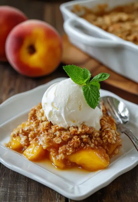 Peach Crisp Recipe