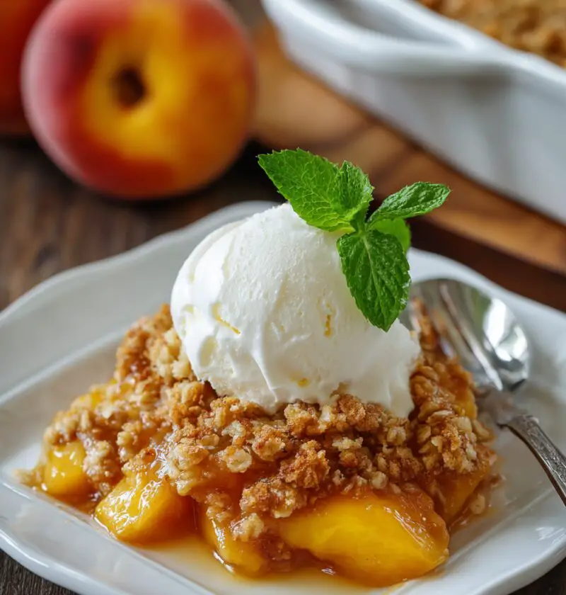 Peach Crisp Recipe