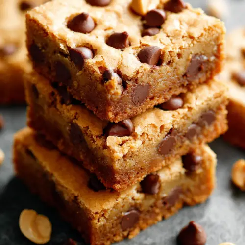 Peanut Butter Blondies Recipe