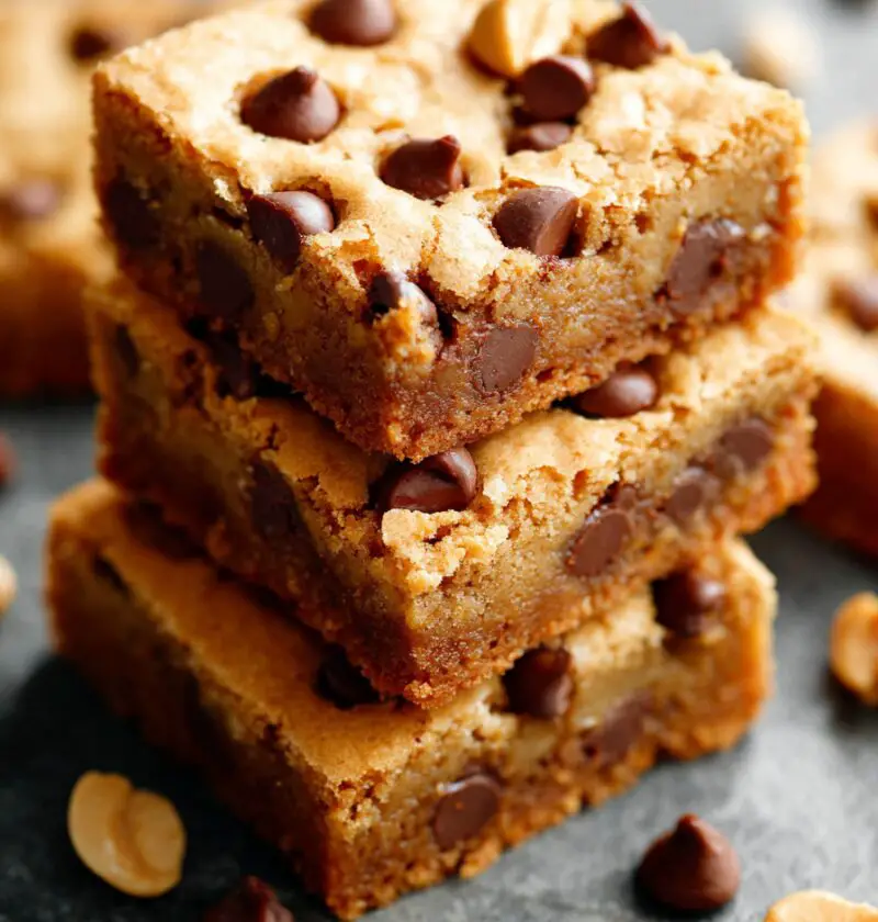 Peanut Butter Blondies Recipe