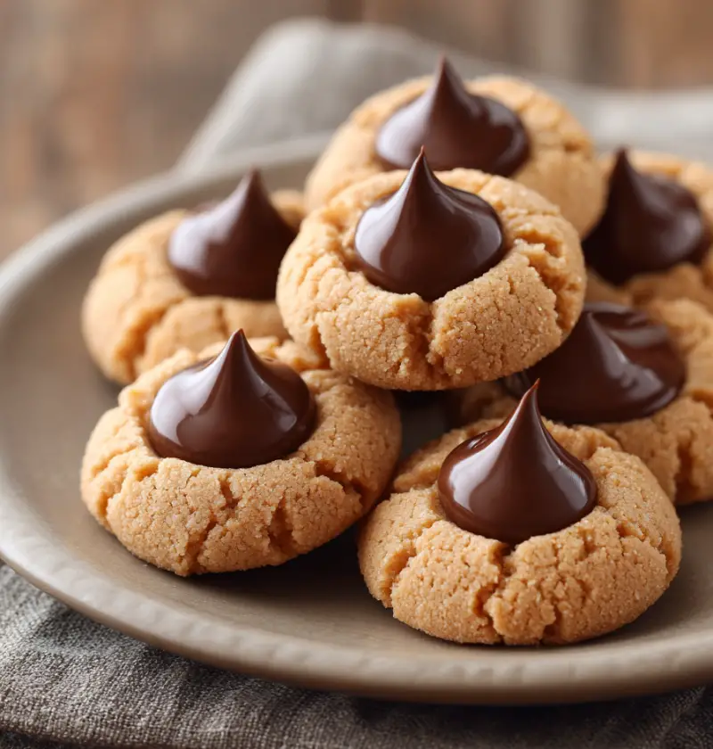 Peanut Butter Blossoms Recipe