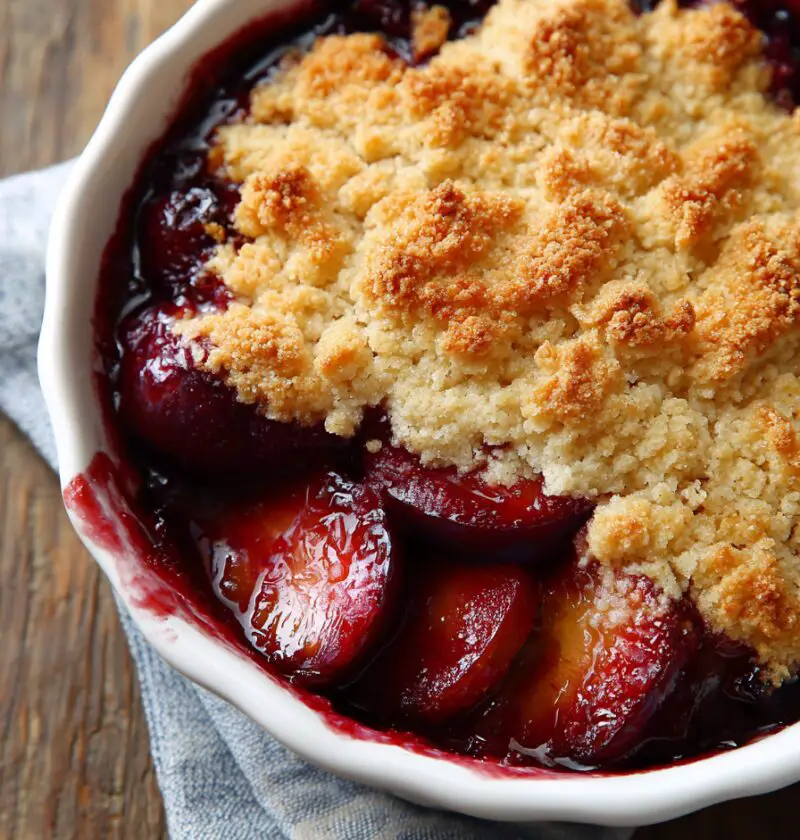 Plum Cobbler Recipe
