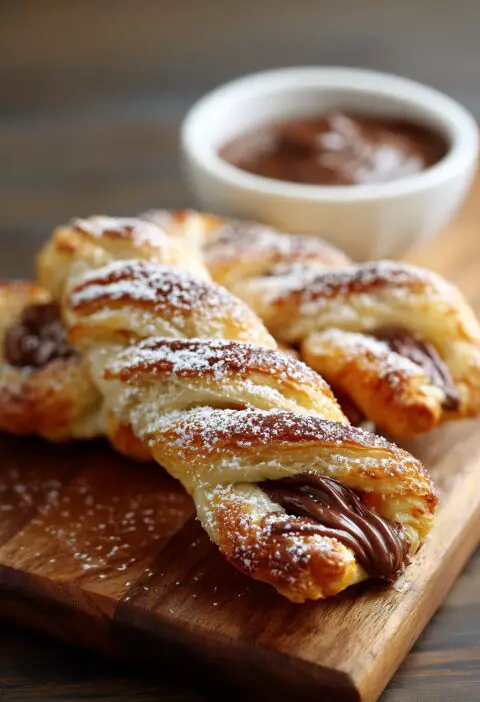 Puff Pastry Nutella Twist Recipe