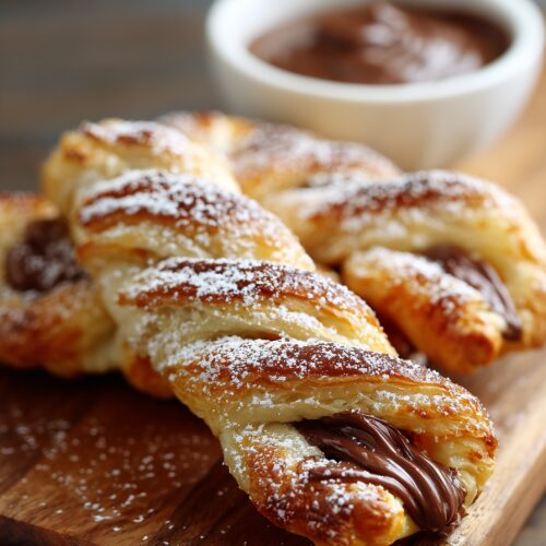 Puff Pastry Nutella Twist Recipe