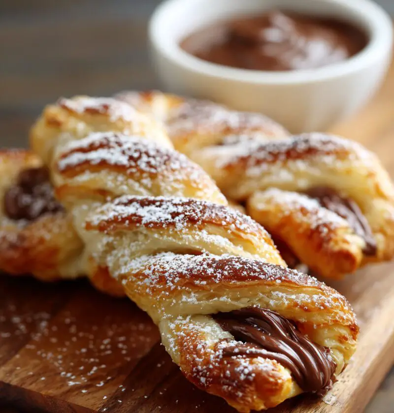 Puff Pastry Nutella Twist Recipe