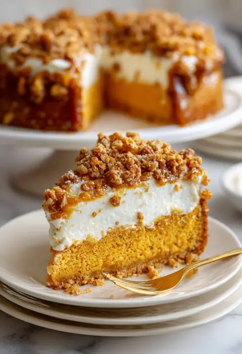 Pumpkin Crunch Cake Recipe