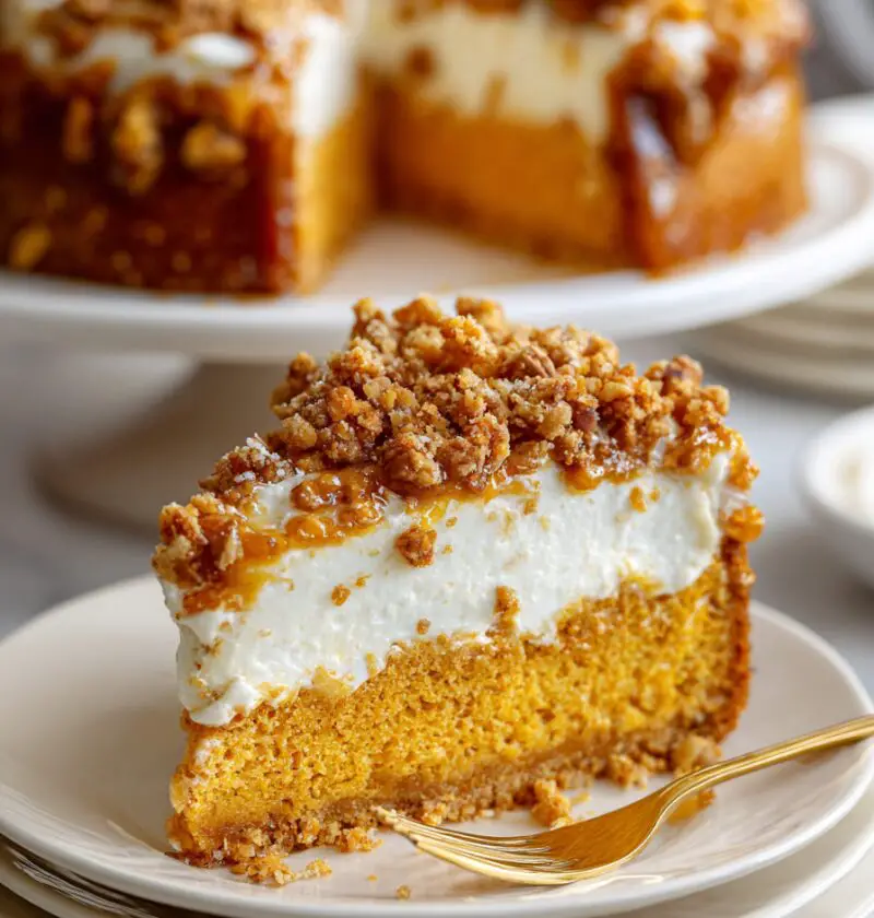 Pumpkin Crunch Cake Recipe