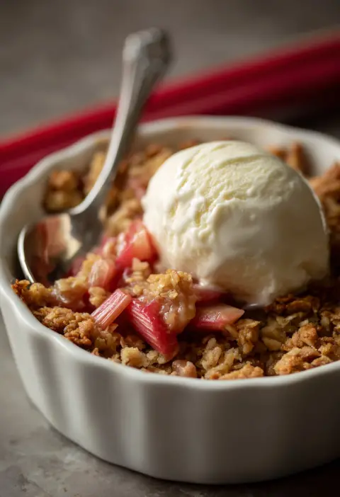 Rhubarb Crisp Recipe