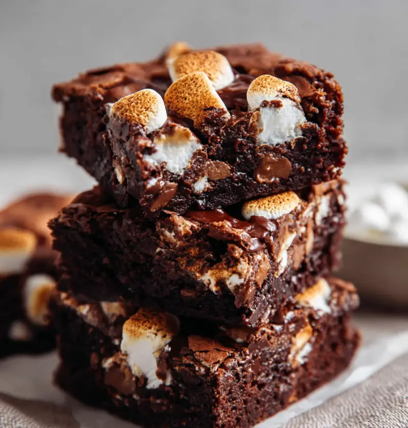 Rocky Road Brownies Recipe