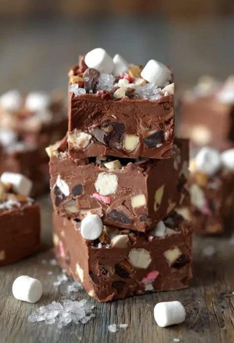Rocky Road Fudge Recipe