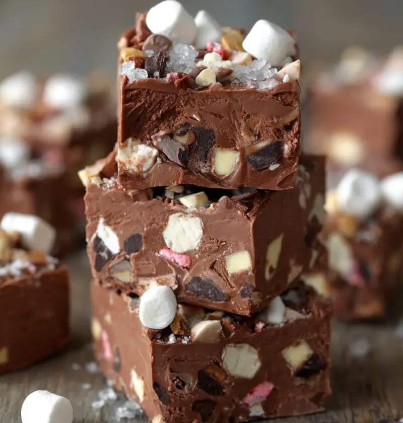 Rocky Road Fudge Recipe