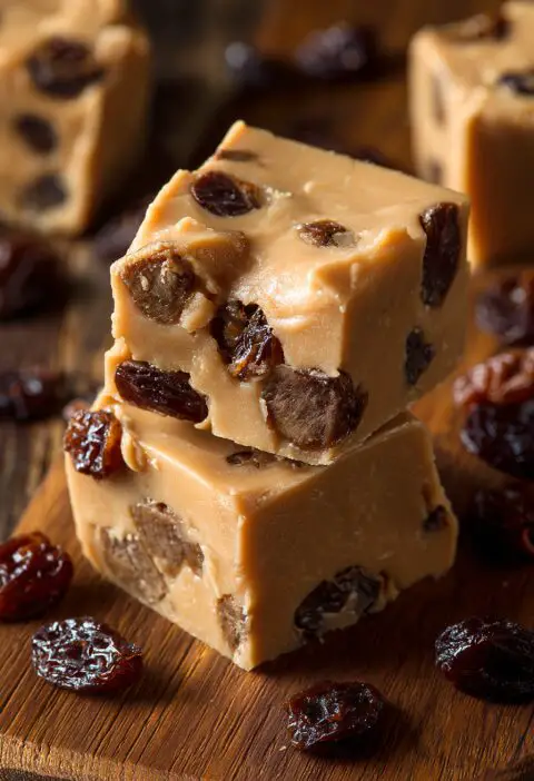 Rum Raisin Fudge Recipe