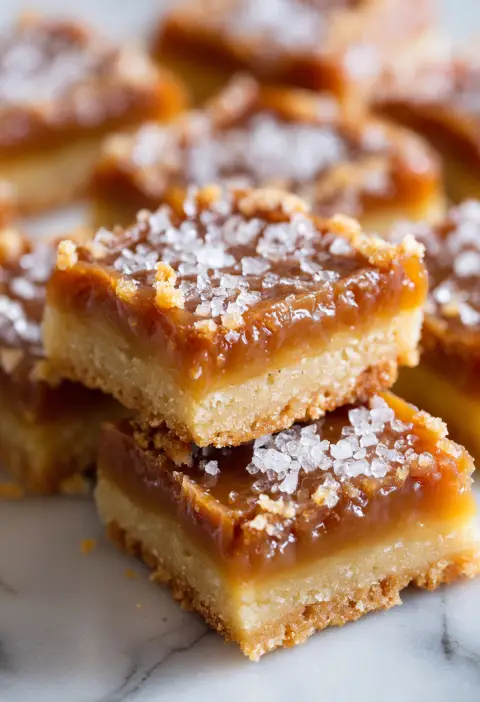 Salted Caramel Butter Bars Recipe