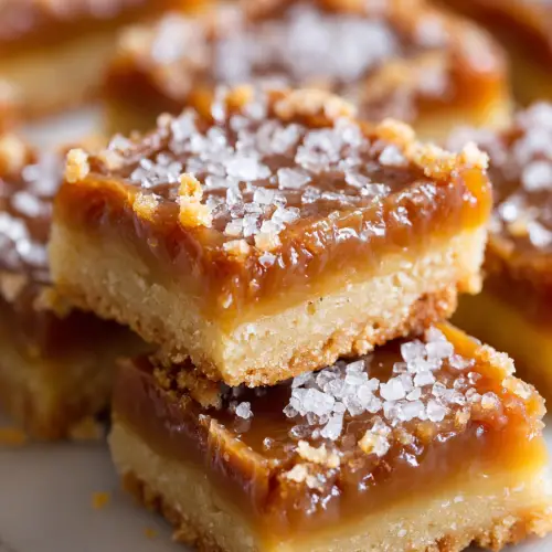 Salted Caramel Butter Bars Recipe
