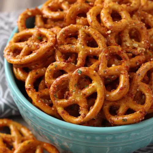 Spicy Ranch Seasoned Pretzels Recipe