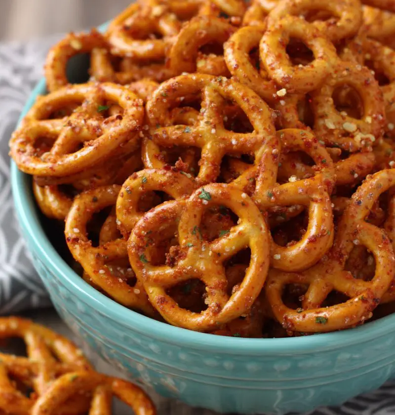Spicy Ranch Seasoned Pretzels Recipe