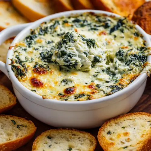 Spinach Artichoke Dip Baked Recipe