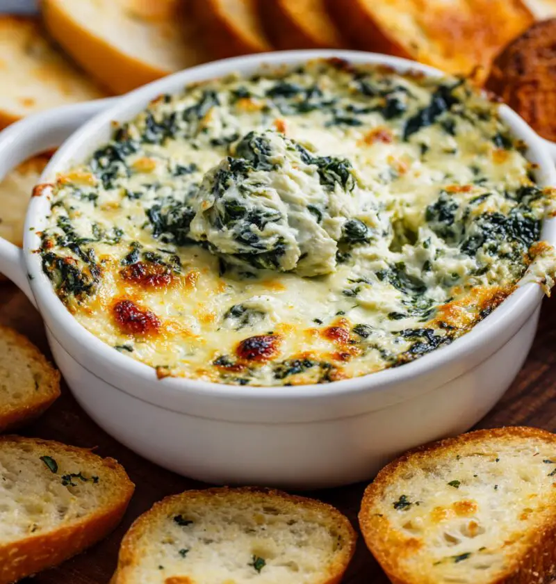 Spinach Artichoke Dip Baked Recipe