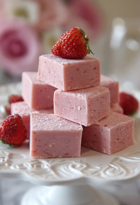 Strawberry Fudge Recipe