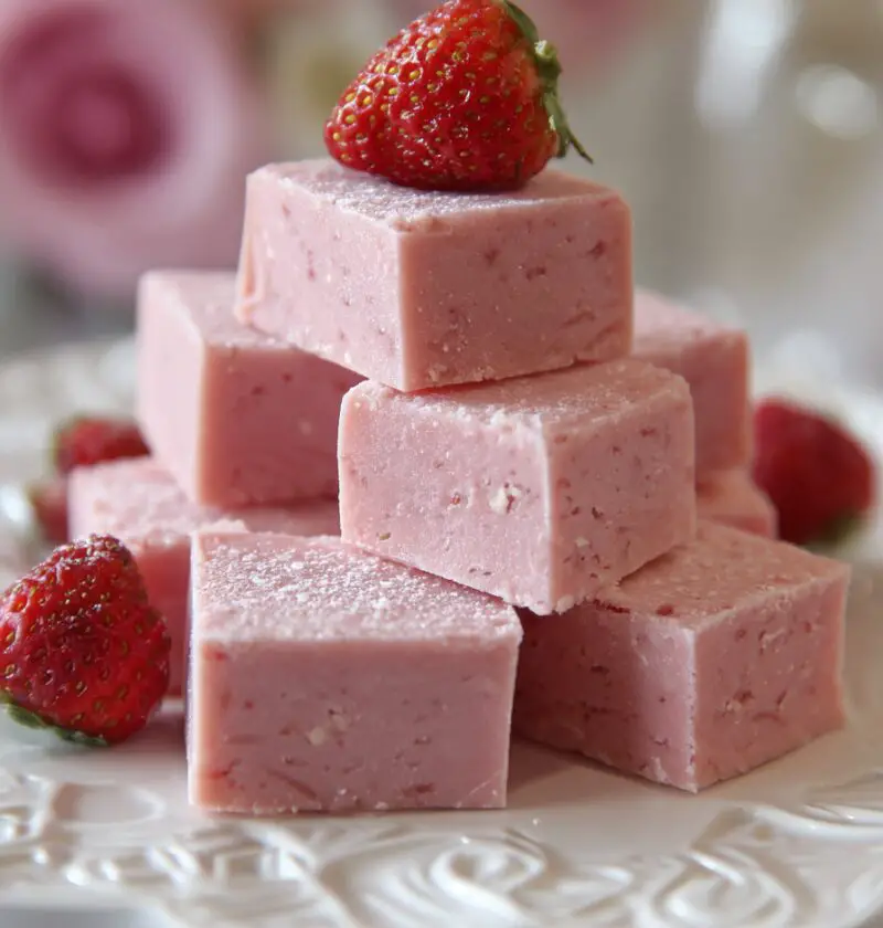 Strawberry Fudge Recipe