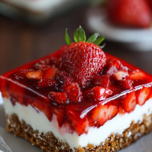 Strawberry Pretzel Salad Recipe