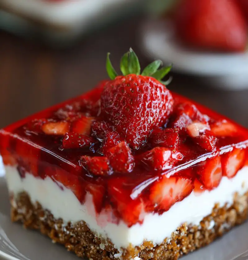 Strawberry Pretzel Salad Recipe