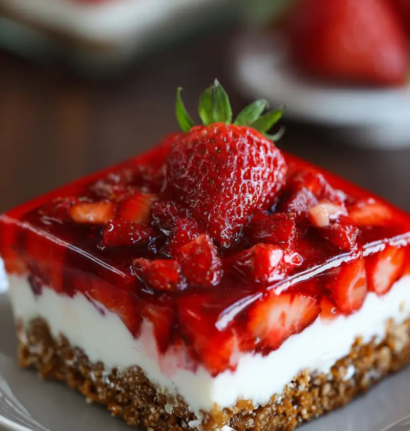 Strawberry Pretzel Salad Recipe