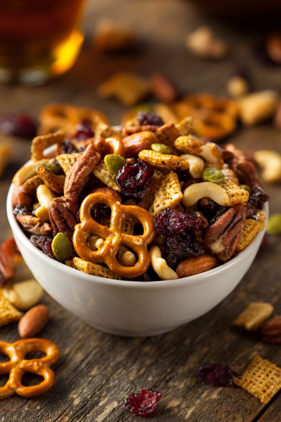 Sweet and Salty Trail Mix Recipe – Then and Now Recipes