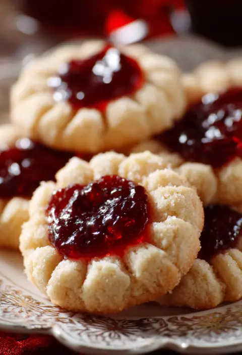 Thumbprint Cookies with Jam Recipe