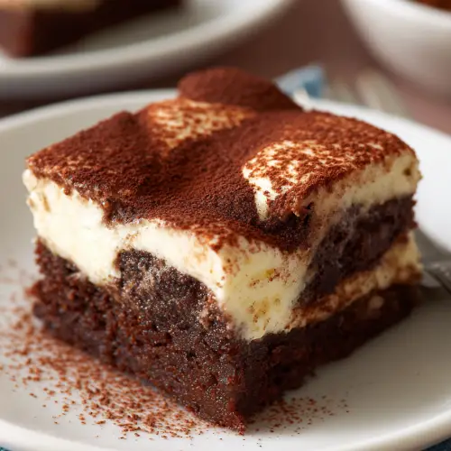 Tiramisu Brownies Recipe