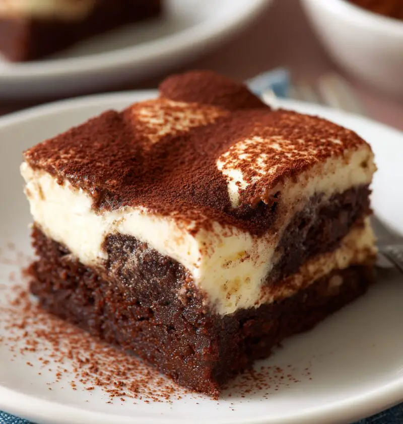 Tiramisu Brownies Recipe
