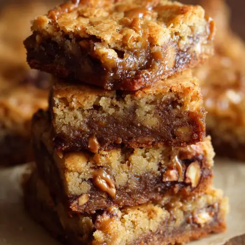 Toffee Blondies Recipe