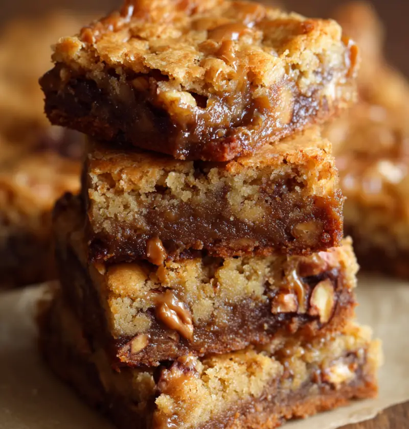 Toffee Blondies Recipe