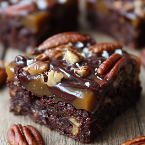 Turtle Brownies Recipe