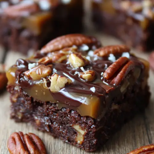 Turtle Brownies Recipe