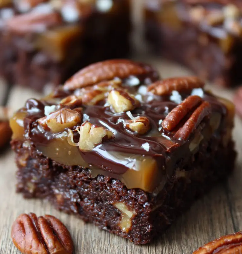 Turtle Brownies Recipe