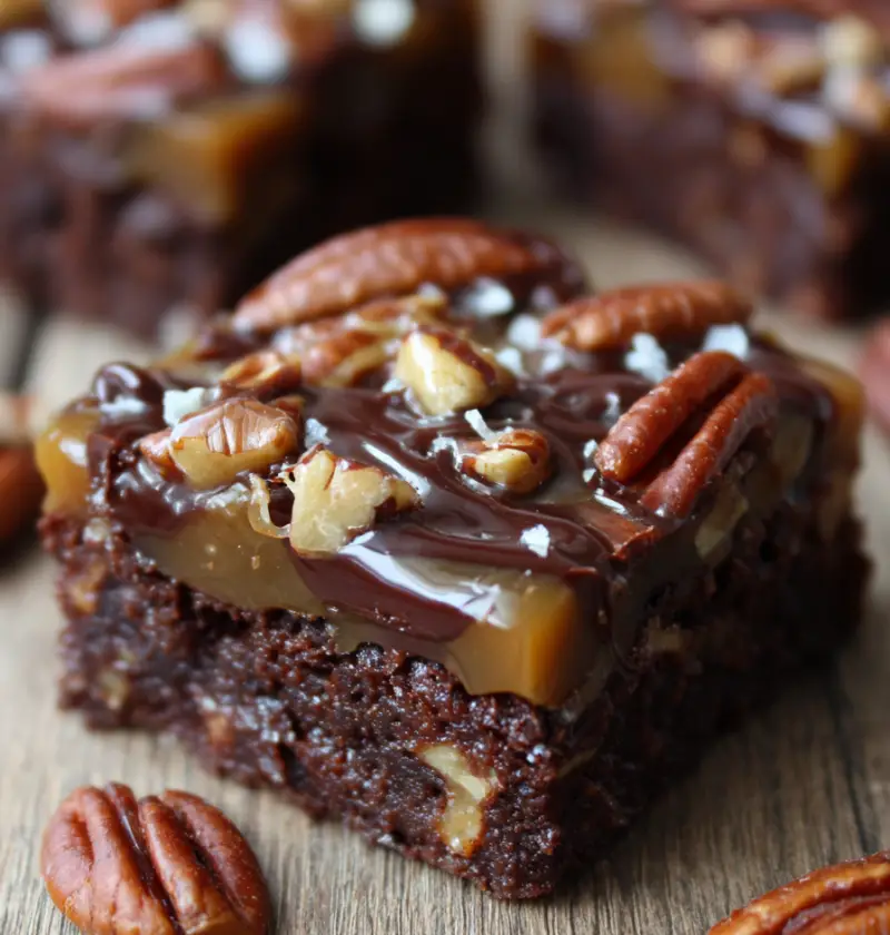 Turtle Brownies Recipe