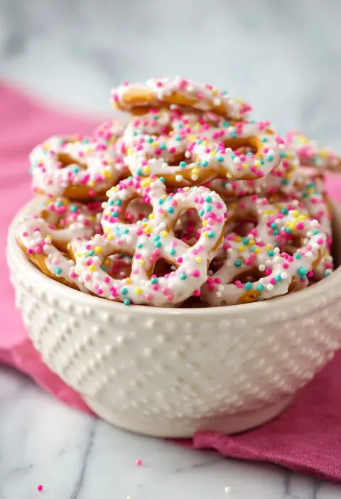 Yogurt Covered Pretzels Recipe