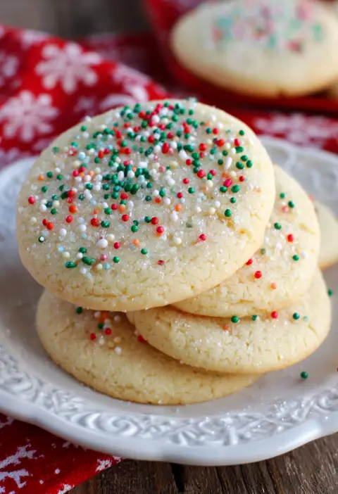 3 Ingredient Sugar Cookie Recipe
