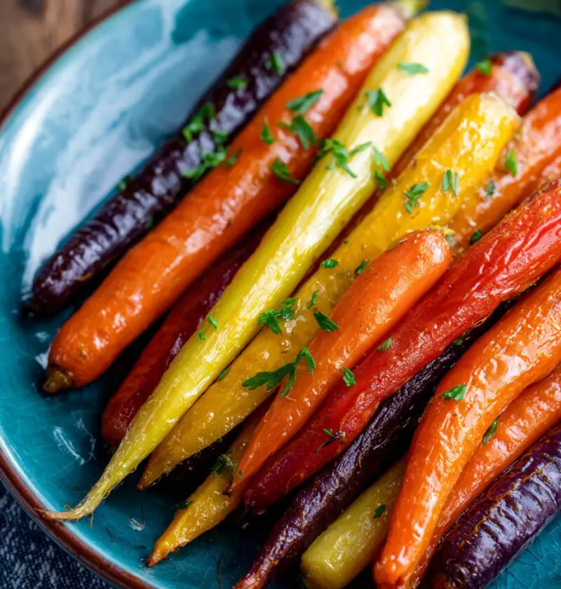 Air Fryer Rainbow Carrots Recipe