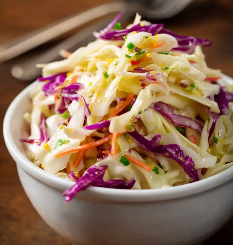 Apple Cider Vinegar Coleslaw Recipe