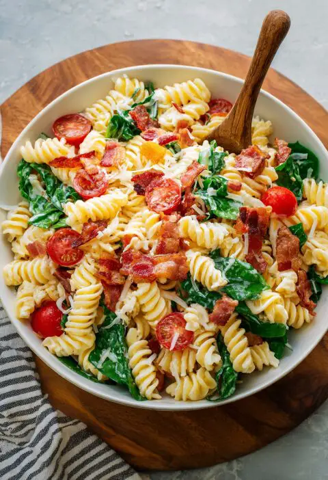 BLT Pasta Salad Recipe