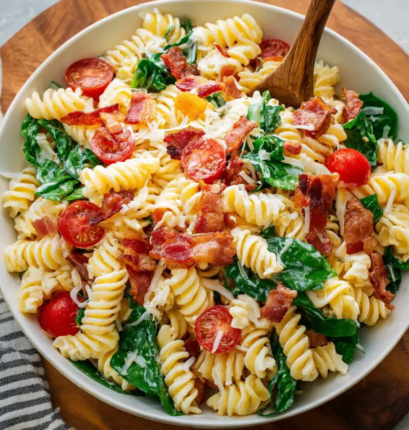 BLT Pasta Salad Recipe