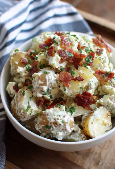 Bacon Ranch Potato Salad Recipe